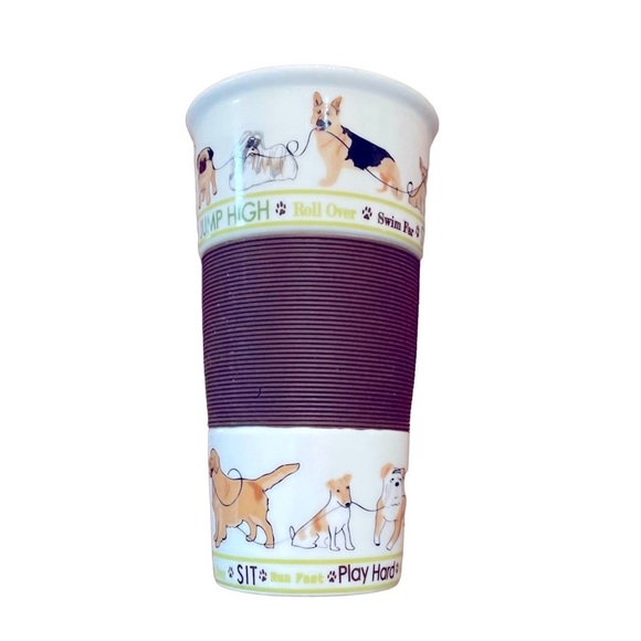 Dog Lover Tall Ceramic Mug by DEI - Picture 2 of 6